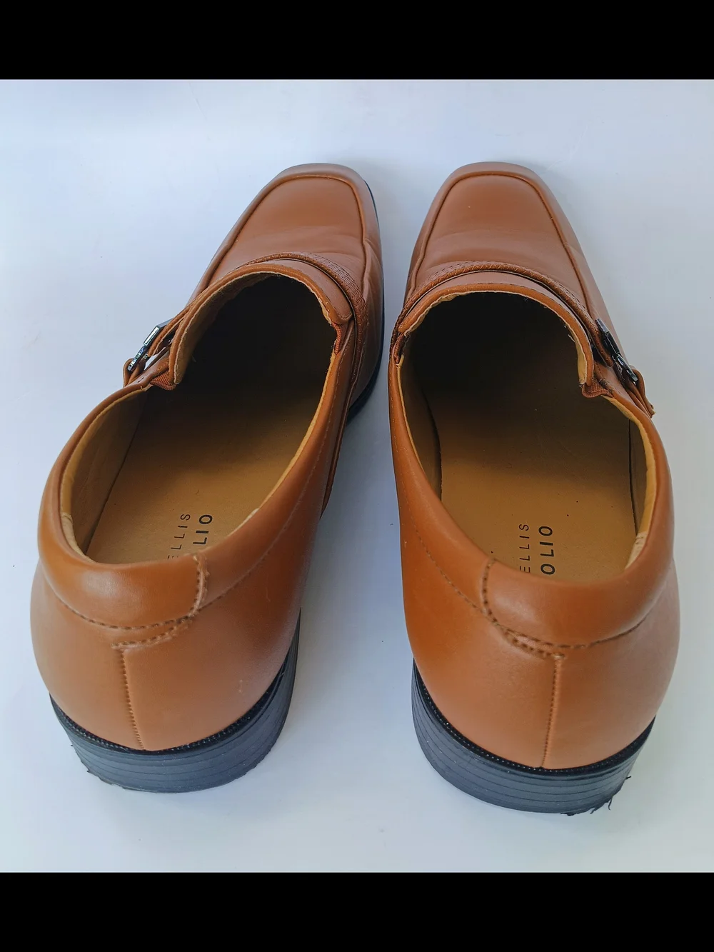 Perry Ellis Portfolio Men's Slip-On Loafers Dress Shoes Tan Brown Size 9.5